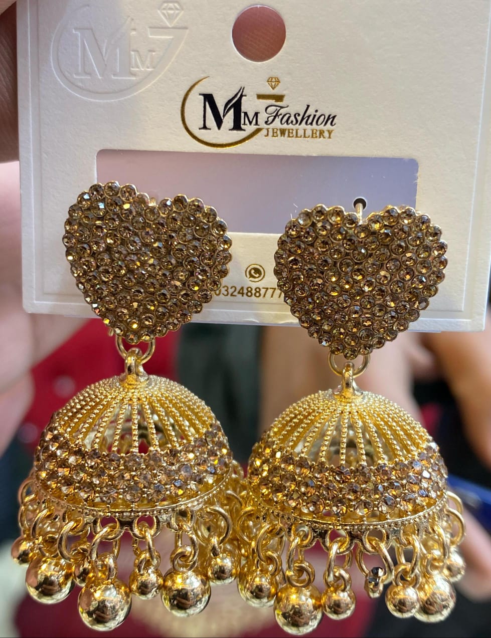 Jumka earrings